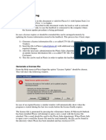 License Updating: Generate A License File