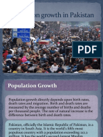 Population Growth in Pakistan