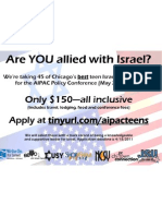 AIPAC Flyer