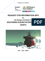 Southern Ocean Patrol Vessel RFI