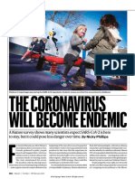 The Coronavirus Will Become Endemic: Feature