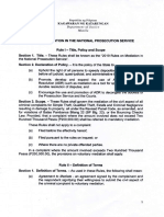 2019 Rules on Mediation in the National Prosecution Service