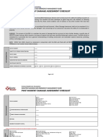 Post Incident Damage Assessment Checklist(Autosaved)