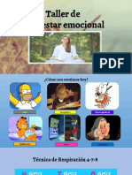 Taller de Bienestar Emocional 14 de Mayo