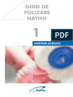 Ghid de polizare Hatho 1 danturi acrilice RO