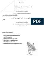 Regla de Carson para señales senoidales y no senoidales