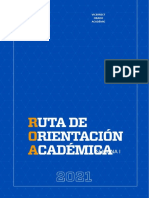 Formato Ruta de Orientaión Académica (Roa) 2021