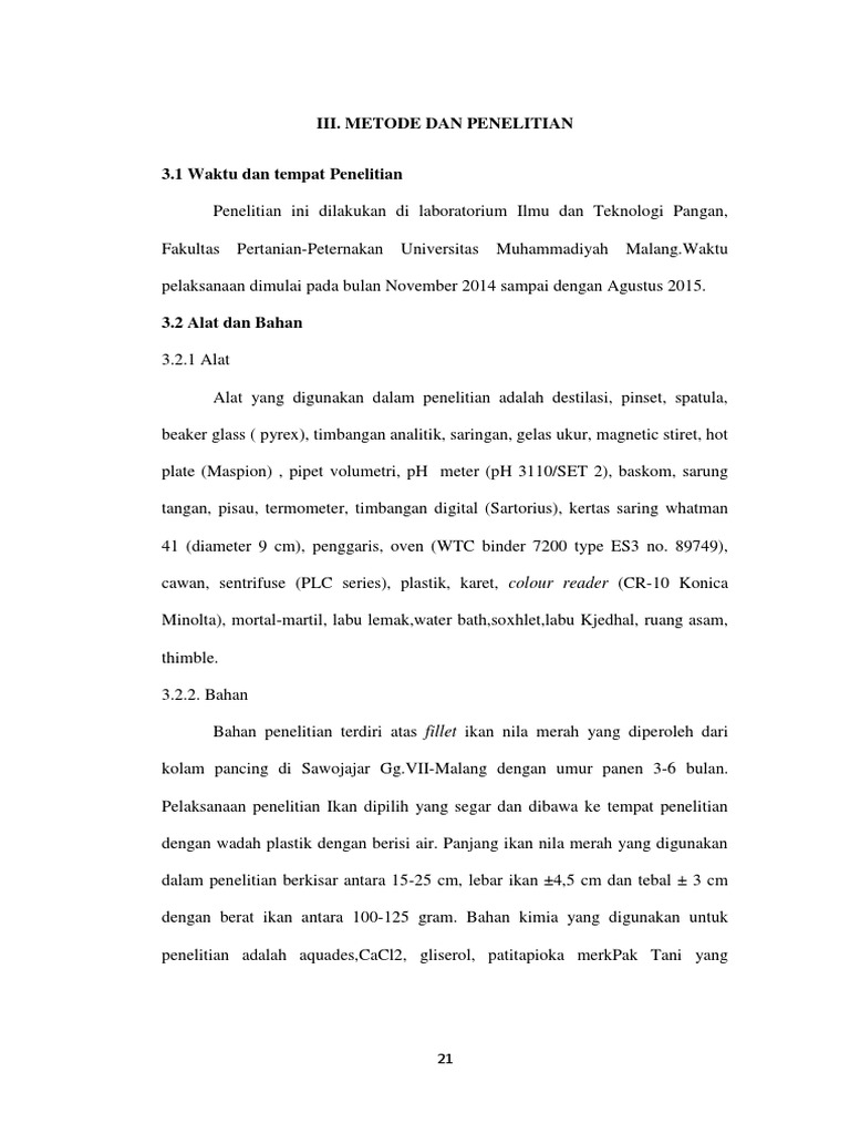 Metode Pembuatan Edible Coating Kunyit | PDF | Sains & Matematika