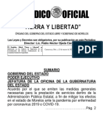 "Tierra Y Libertad": Periódico Oficial