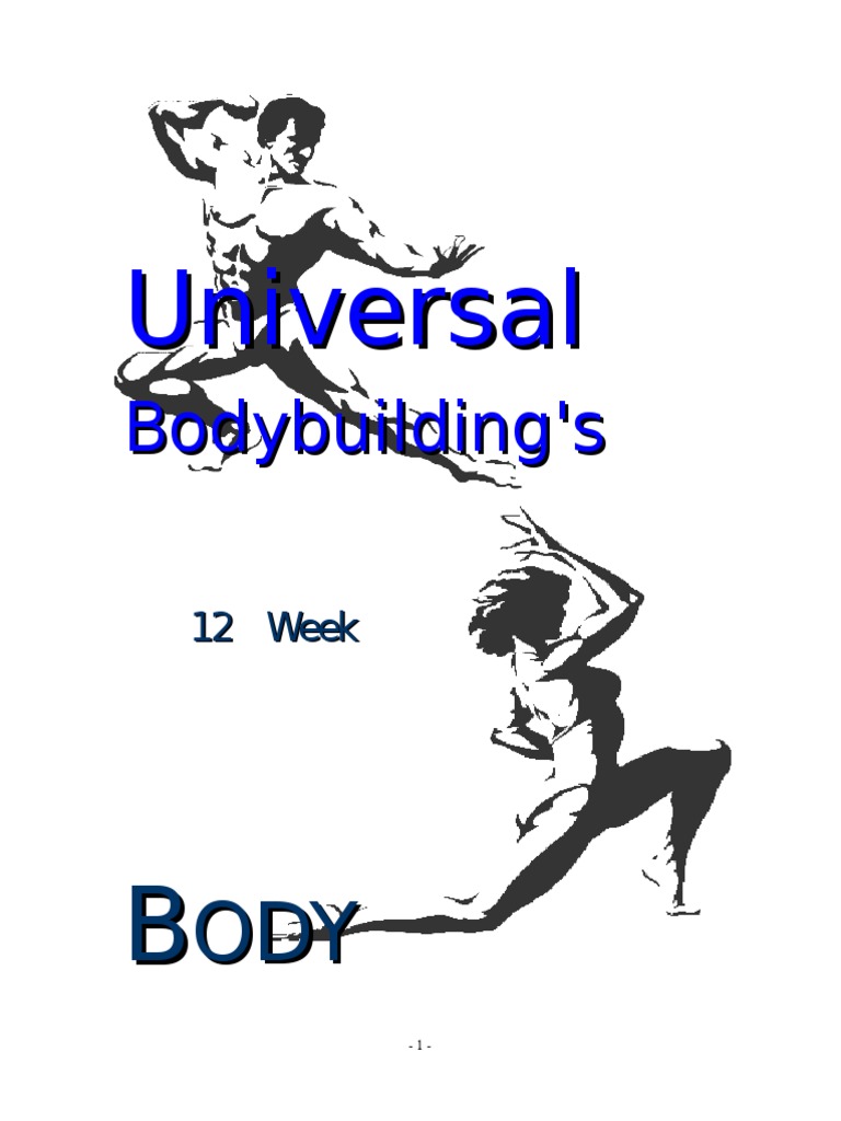 Universal 12 Week Bodybuilding Coursepdf Compress | PDF | Sausage ...