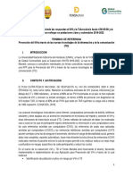 TDR - Prevención Del VIH A Través de TIC - Version Final - 18 Marzo 2021