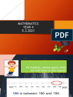 Round off numbers to the nearest place value