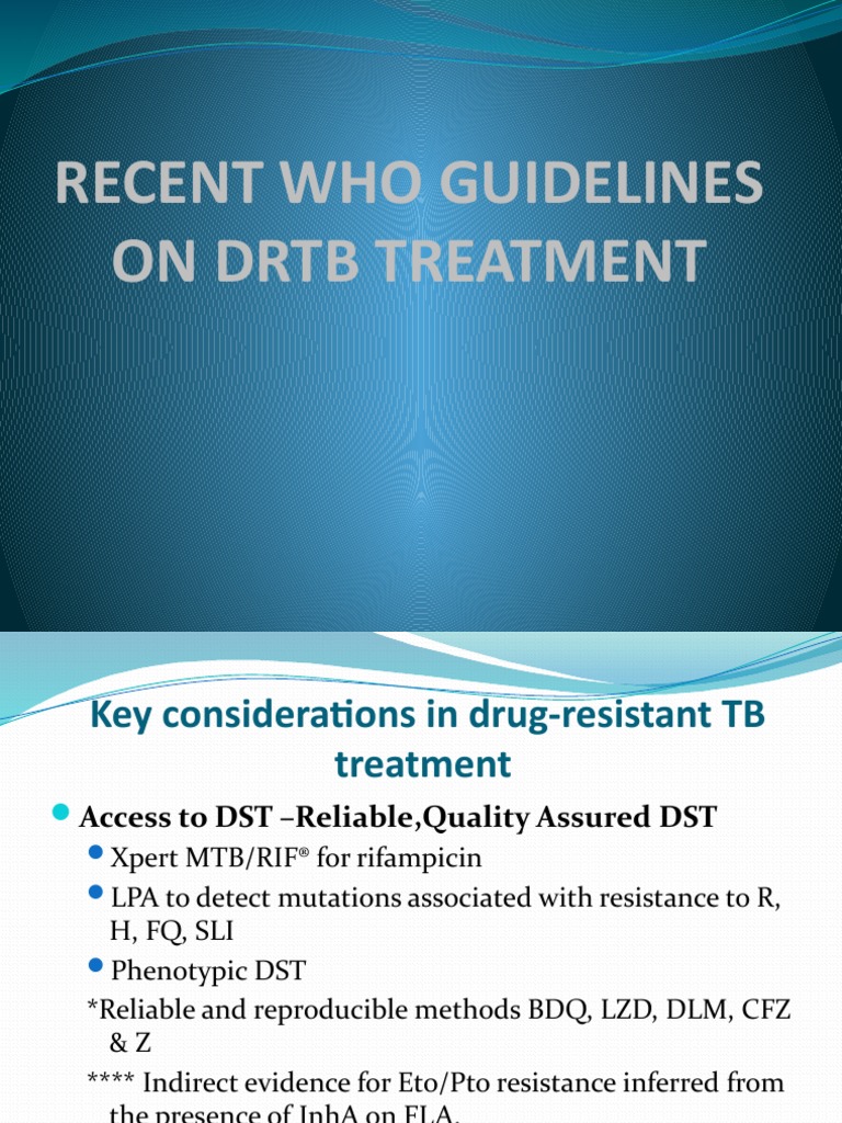 Companion Handbook Consolidated Guidelines On Tuberculosis – BXAUX