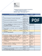 Cronograma Abril-Septiembre 2021