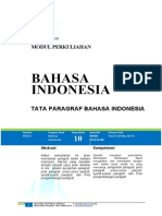 10 Modul Pargraf Bahasa Indonesia