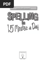 Download LearningExpress Spelling in 15 Minutes a Day - 216p by Elaya Raja SN50829217 doc pdf