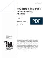 Fifty Years of THERP and Human Reliability Analysis: PSAM11