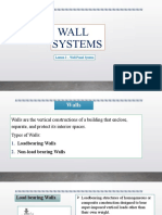 Wall Systems: Lesson 2 - Wall Panel System