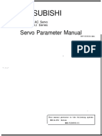 Mitsubishi: Servo Parameter Manual