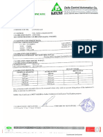 Delta Calebratiion Certificates-dft Meter