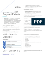 M5F - Introduction To Dental Management of Pregnant Patients