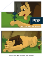 THE LION AND THE MOUSE Story Book For Kids