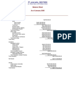 Standard Balance Sheet Neraca