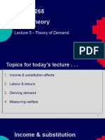 ECON1268 Price Theory - Lecture 5-2