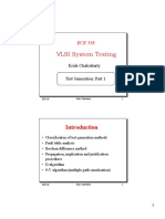 VLSI System Testing: Krish Chakrabarty Test Generation: Part 1