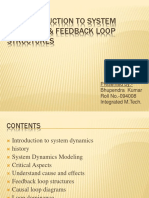 An Introduction To System Dynamics & Feedback Loop Structures