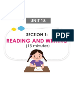Reading and Writing: Unit 18