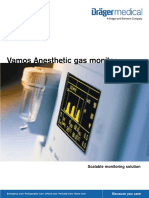 Vamos Anesthetic Gas Monitor: Scalable Monitoring Solution