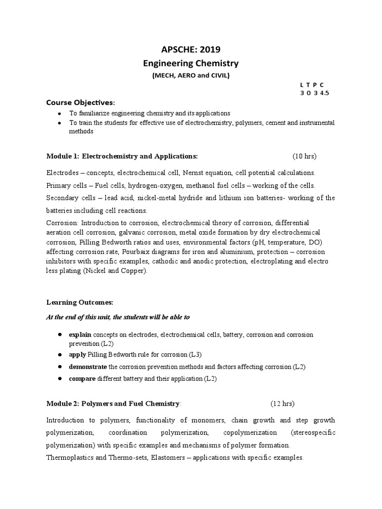 ENGINEERING CHEMISTRY 1ST SEMESTER NOTES PDF 2022 visual data 3