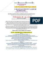 Pro Management Labor Seminar-PDF