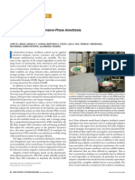 Robust Control of Maintenance-Phase Anesthesia