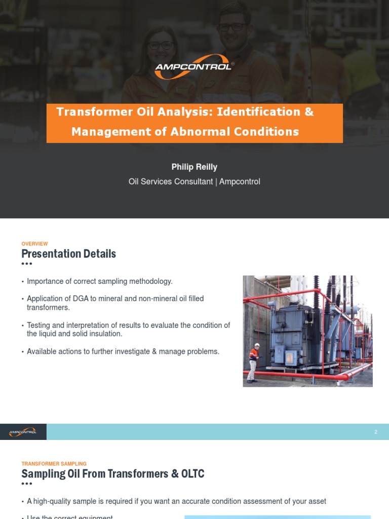 Transformer Oil Analysis & Management Guide | PDF | Transformer | Chemistry
