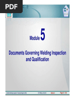 CWI-Module 5 - Documents Governing Welding Inspection and Qualification (Compatibility Mode)