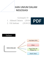 Kesalahan Umum Dalam Negosiasi