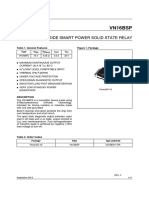 Vn16Bsp: Iso High Side Smart Power Solid State Relay