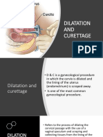 Special Lecture 3. Dilatation and Curretage