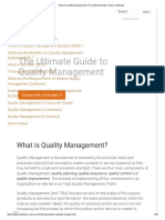 What Is Quality Management - The Ultimate Guide - Veeva Industries