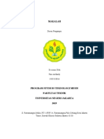 Makalah Teknik Listrik - Mesin Pemutar Gerabah