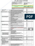 Form Checklist Audit Supplier With Score