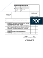 Daftar Tilik Antropometri