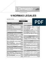 D.S. #014-2010-TR - Reglamento de Ley #29409 Licencia Paternidad