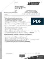 German Ab Initio Paper 1 Question Booklet SL