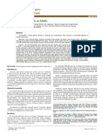 Caustic Gastric Stenosis in Adults