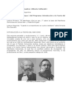 Curso de Nivel 1 - Introducción A La Teoría Del Marxismo - PC Argentina