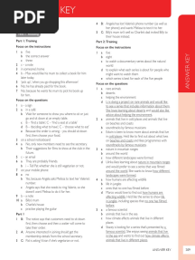 Practice Tests Plus B1 Preliminary For Schools 2020 - Key