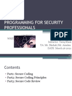 Programming For Security Professionals